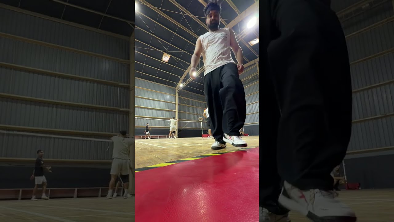 Game play 5 You can feel the Badminton pressure🦍