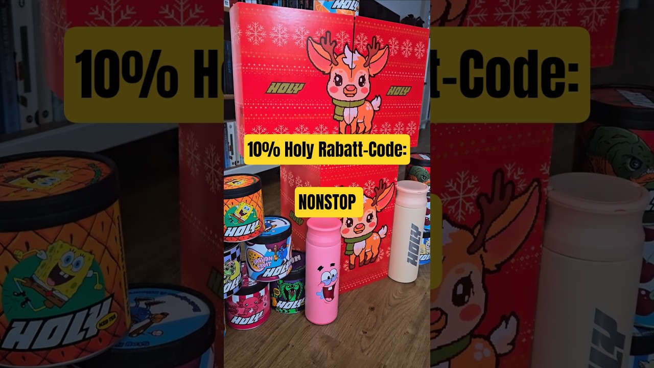 Werbung| ✅ 10% Holy Rabatt-Code: NONSTOP 
