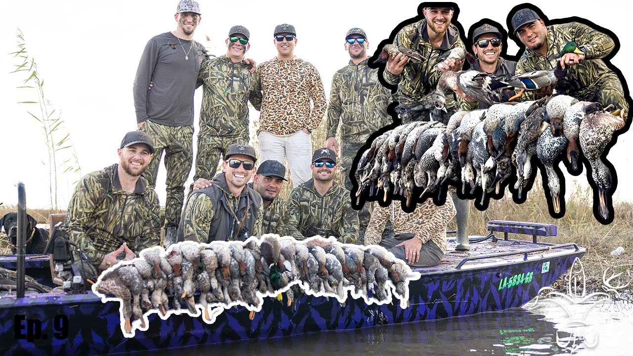 DUCKS LOVE IT HERE - Real Marsh Hunting