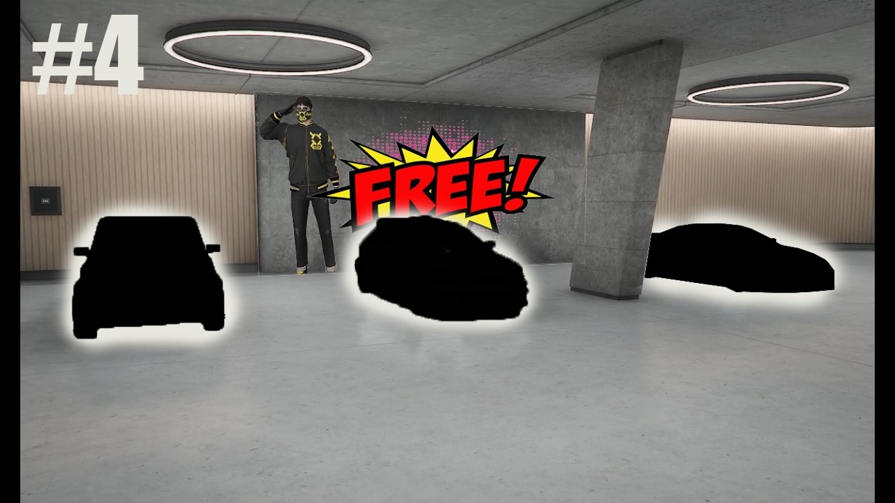 GET 3 FREE CAR on gta online #3
