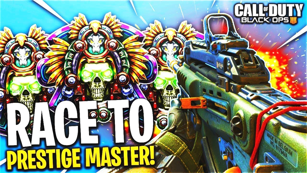 BLACK OPS 4 RACE TO MASTER PRESTIGE! - 3 NUCLEAR GAMEPLAYS, BEST CLASS SETUPS + SETTINGS in COD BO4!