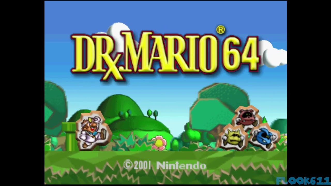 Dr. Mario 64 (N64) Classic Level 20 & 21 Gameplay