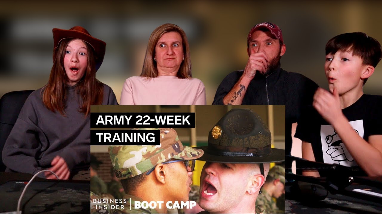 European Family Reacts to What Army Recruits Go Through At Boot Camp