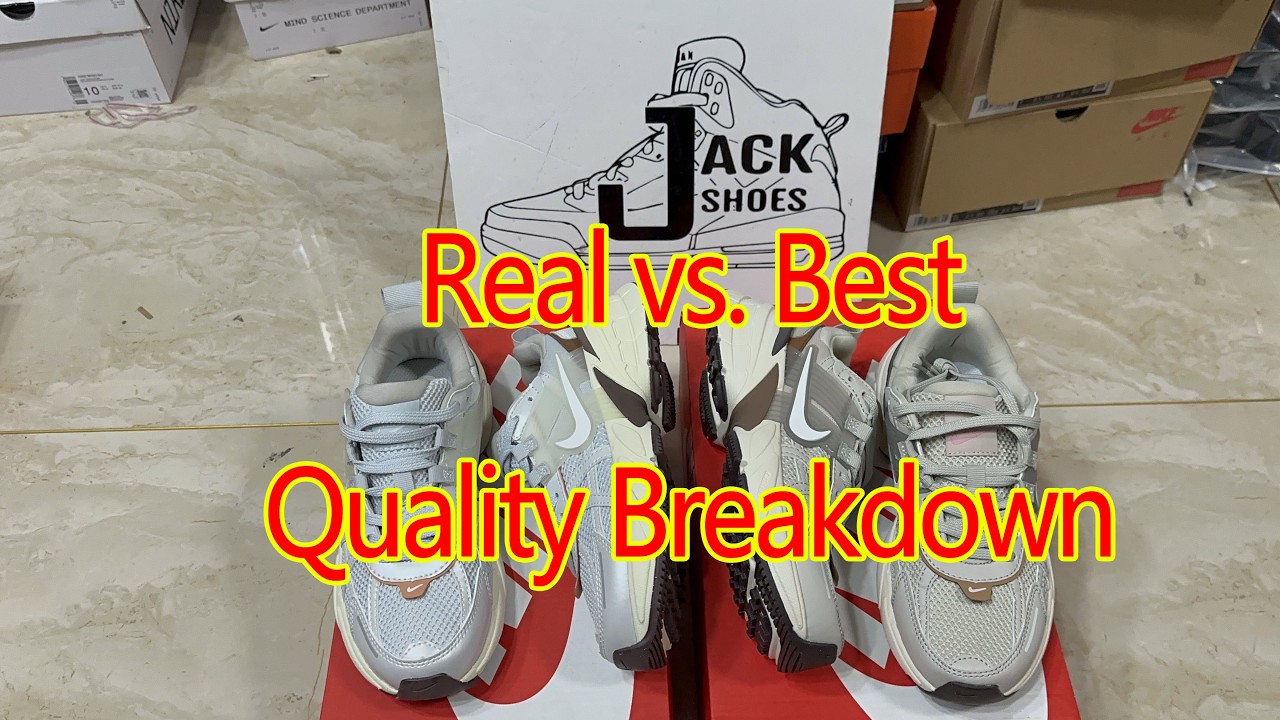 Nike V2K Run Comparison: Real vs. Best Factory Batch! #luxury #acbuy #kakobuy #oopbuy #sneakers