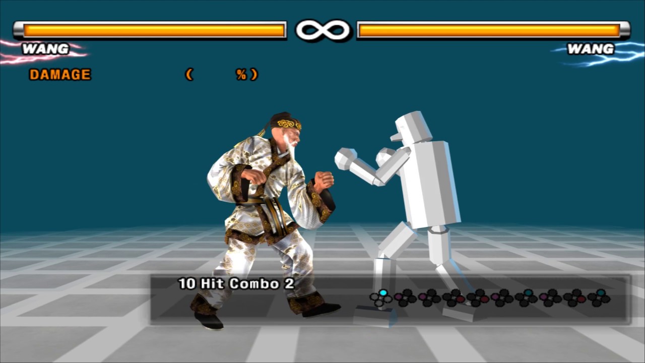 Tekken 5 - Wang Jinrei Move List