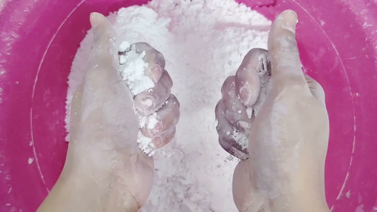 Homemade Experiment Fresh Gym Chalk | Hard & Brittle