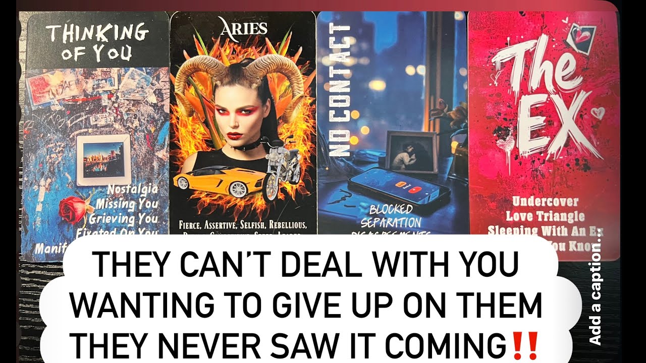 Aries♈️U SHOCKED THIS PERSON THEY DIDN'T SEE U CHANGING UP THEY'RE IN THEIR FEELINGS BIG TIME‼️😔