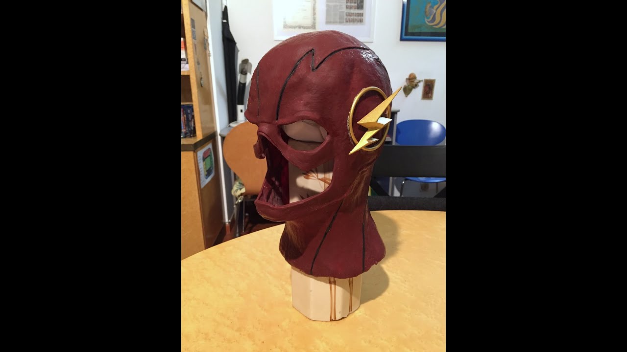 How To Make a Latex Mask Tutorial - Realizzazione di una maschera in lattice (The Flash CW TV)