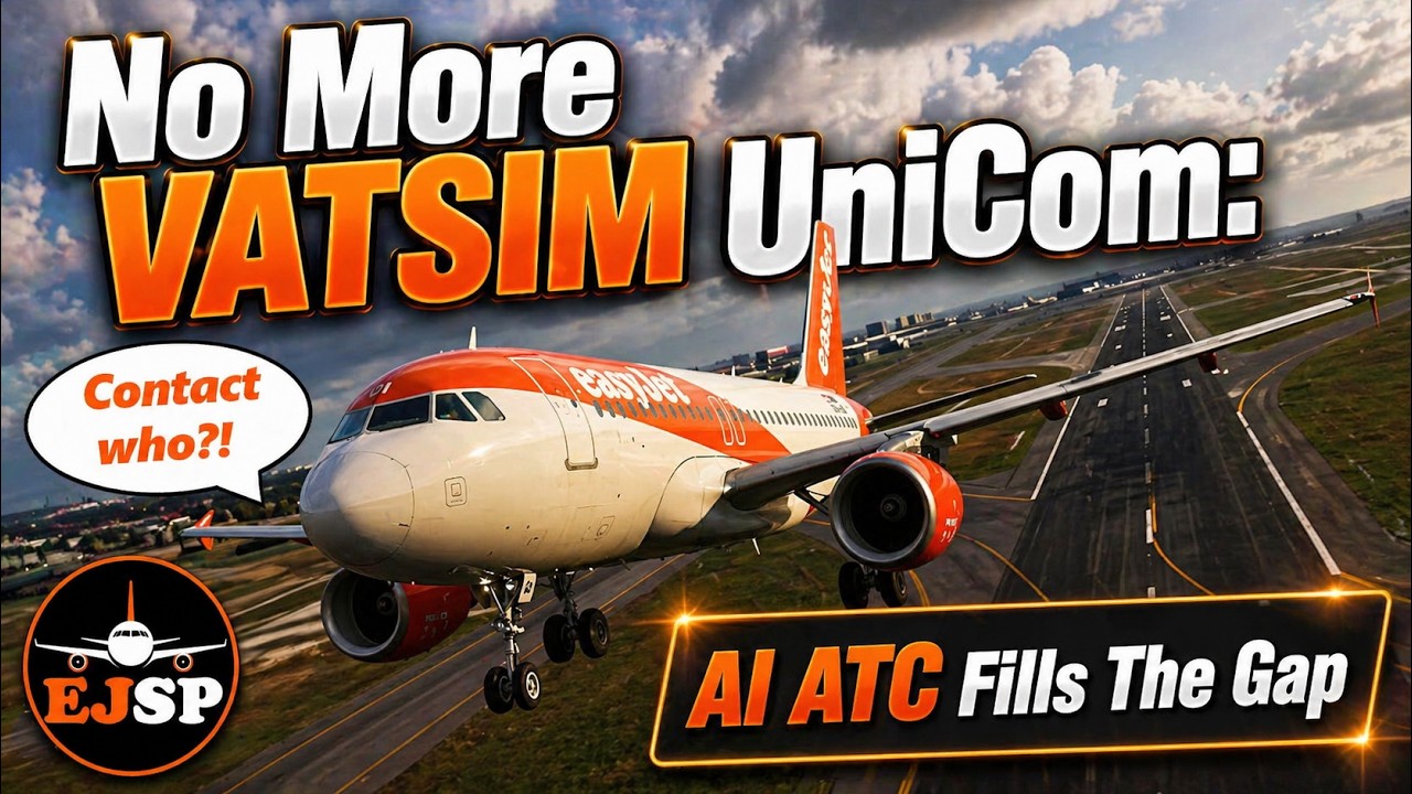 Больше никаких Unicom в VATSIM! &mdash; Как использовать ИИ-управление воздушным движением для решения ...