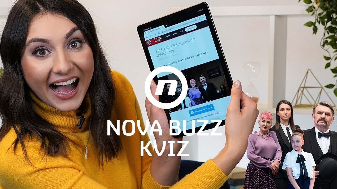 Katarina Madirazza rješava kviz 