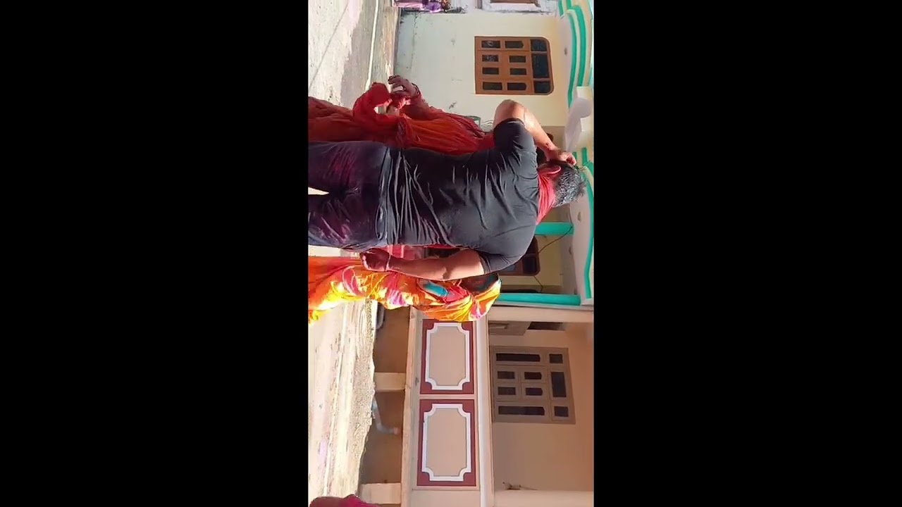 Happy Holi Celebration With Family/Cuple Holi/#holi#celebration#family#culture#festival#trending#new