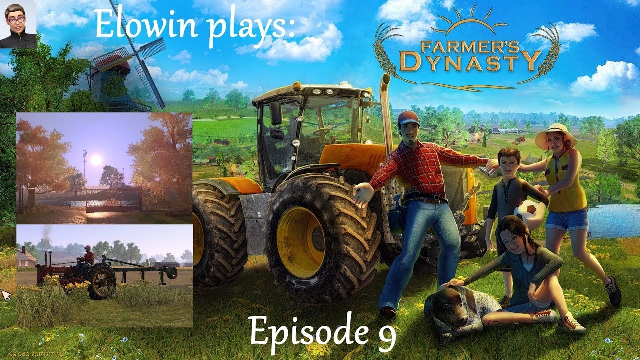 Farmer's Dynasty Episode 9 Baling and getting the hey wagon l Early access Patch 0 52 [Eng]