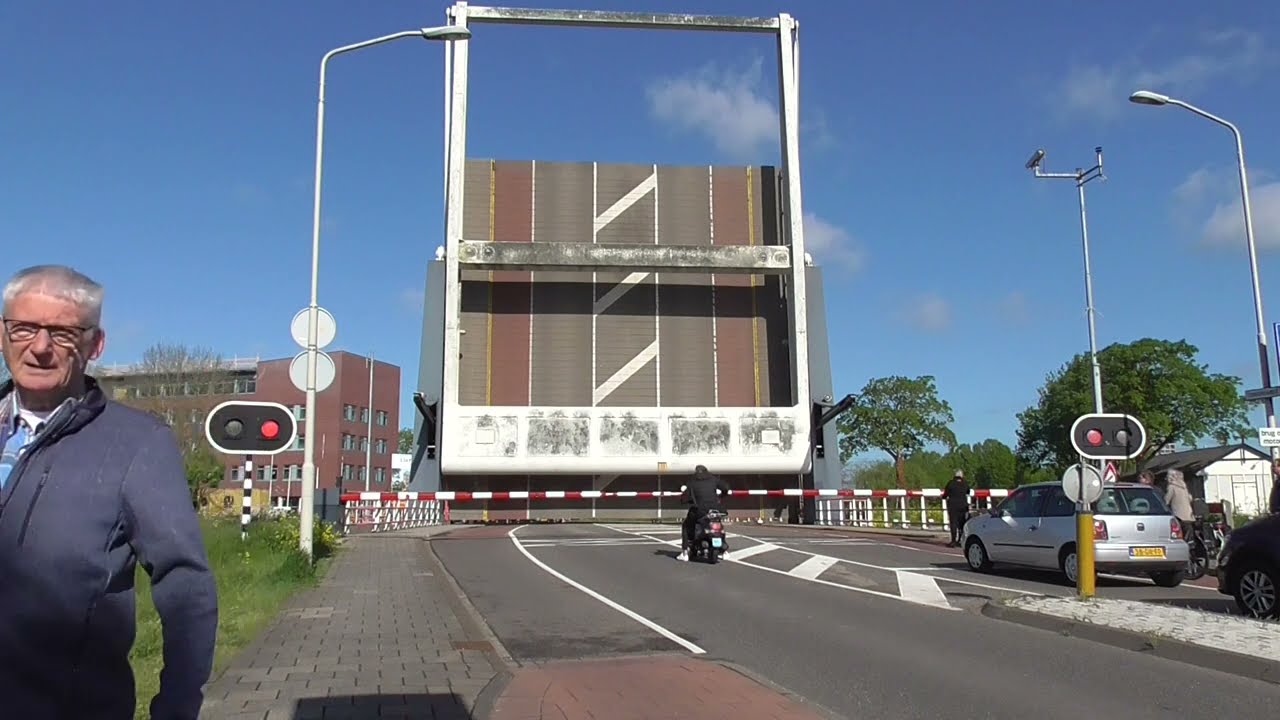 Brugopening Concordiabrug Gorinchem Ophaalbrug Drawbridge/ Pont-levis/ Klappbrücke