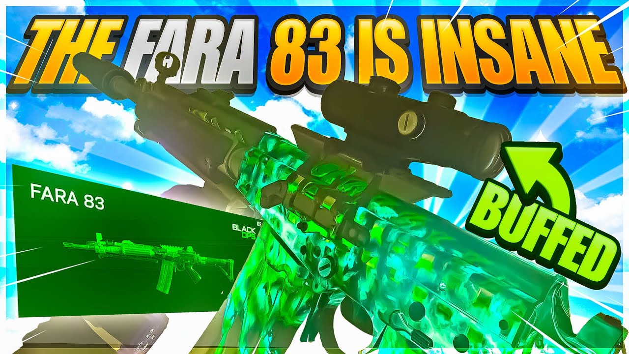 the BUFFED FARA 83 is INSANE! 🤑 (BEST FARA 83 SETUP) - Cold War Warzone