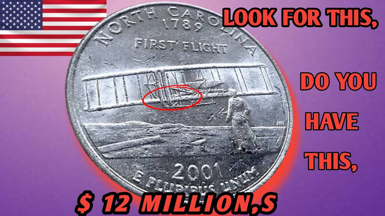 Раскрыта скрытая ценность и история монеты North Carolina 2001 P!