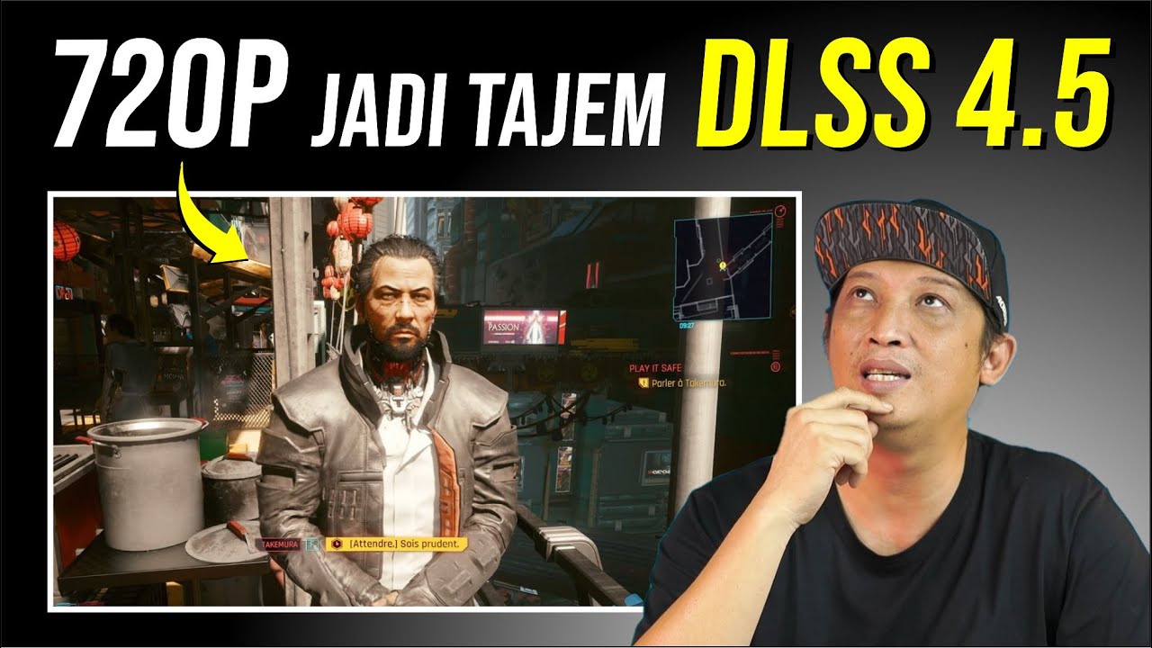 DLSS 4.5 cara aktifkan dan maximal kan... Laptop/PC kentang jadi TAJEM GAMBAR NYA