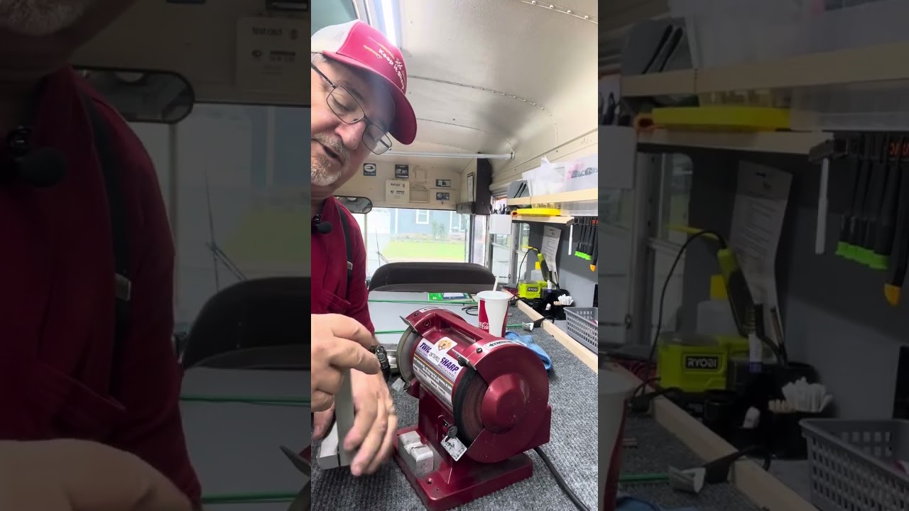 Twice as sharp adjustment / maintenance 