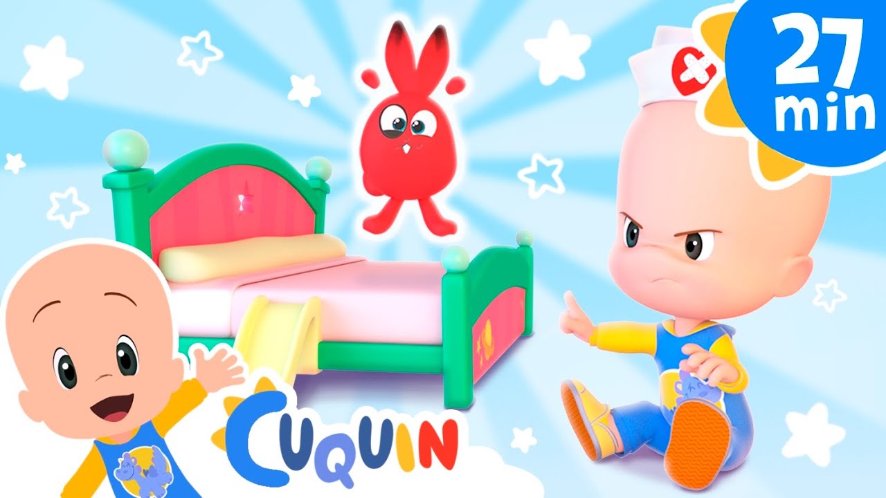 Cuquin and the five little bunies | Cleo & Cuquin: Educational videos