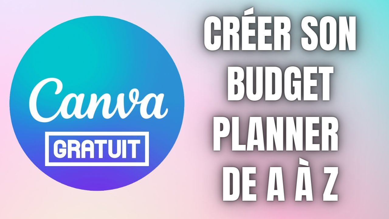 TUTO Gratuit CANVA / Système des enveloppes budgétaires💰/ Créer son BUDGET PLANNER