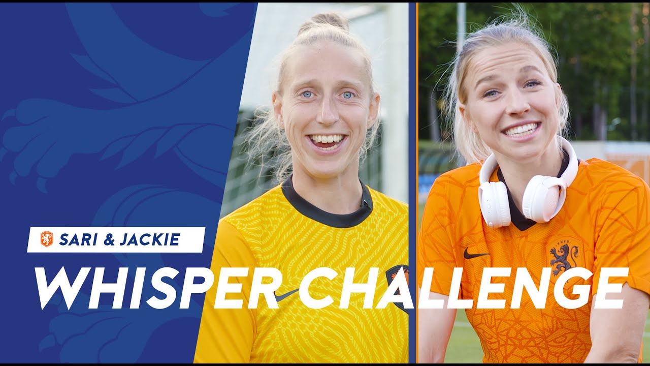 WHISPER CHALLENGE #4 | Jackie Groenen & Sari van Veenendaal