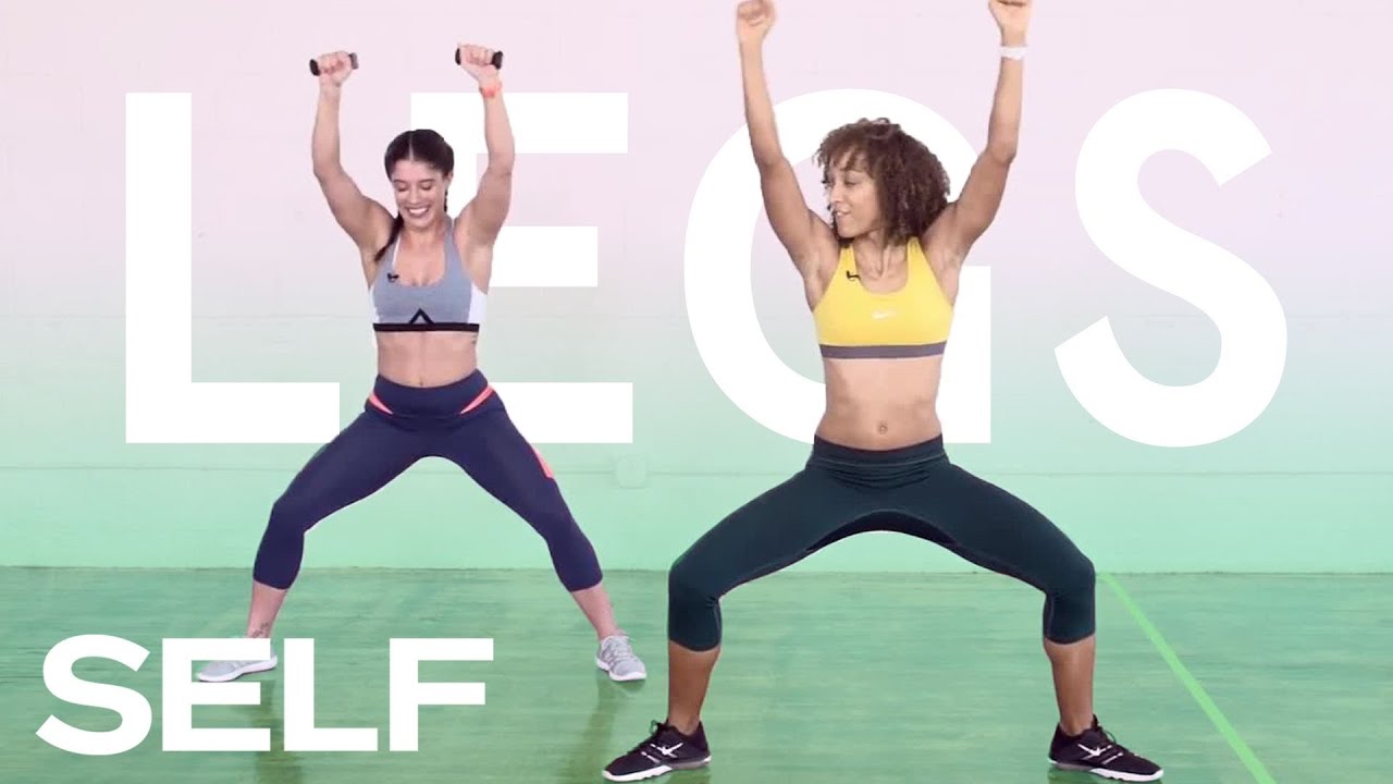 5-Move Full Workout for Abs, Legs, and Glutes - 2 Levels of Difficulty | SELF Challenge