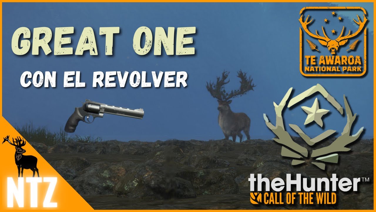 GREAT ONE DE CIERVO COMÚN CON EL REVOLVER 🦌🌟!! | The Hunter Call Of The Wild🦌