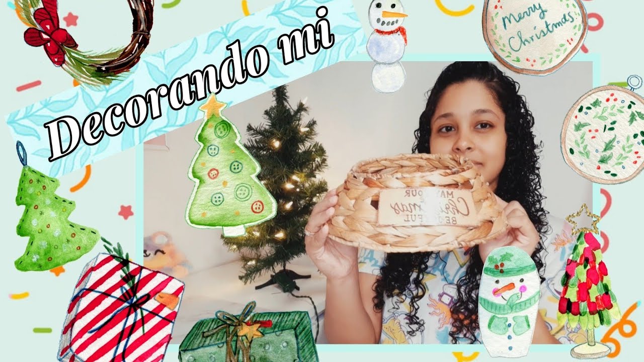 Decorando un mini árbolito de Navidad!!!!