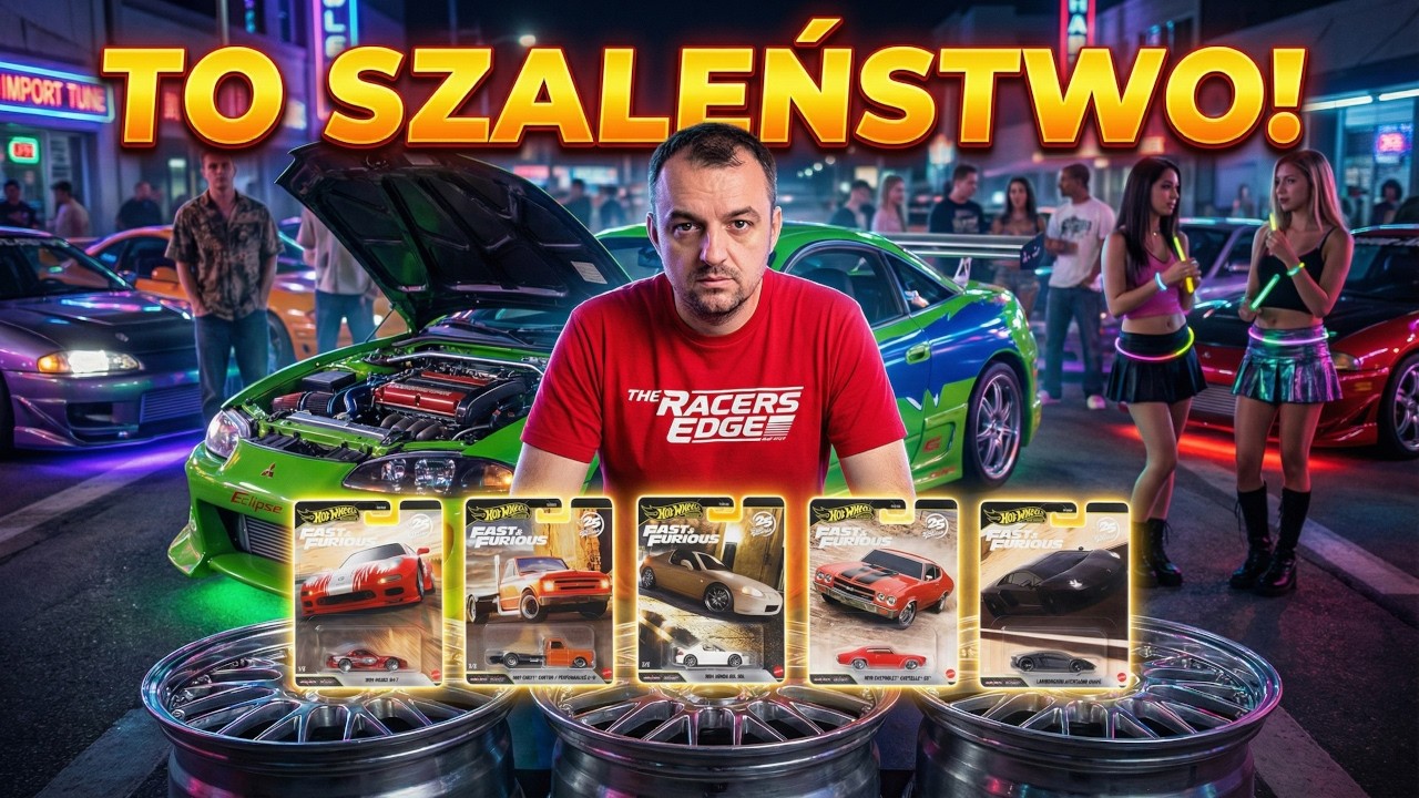 55 zł za sztukę... 🏎️ Czy nowy set Hot Wheels Premium Fast & Furious  to przesada?