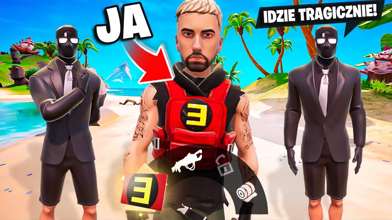 NIEDOSTĘPNY boss EMINEM TROLL w OG Fortnite REMIX