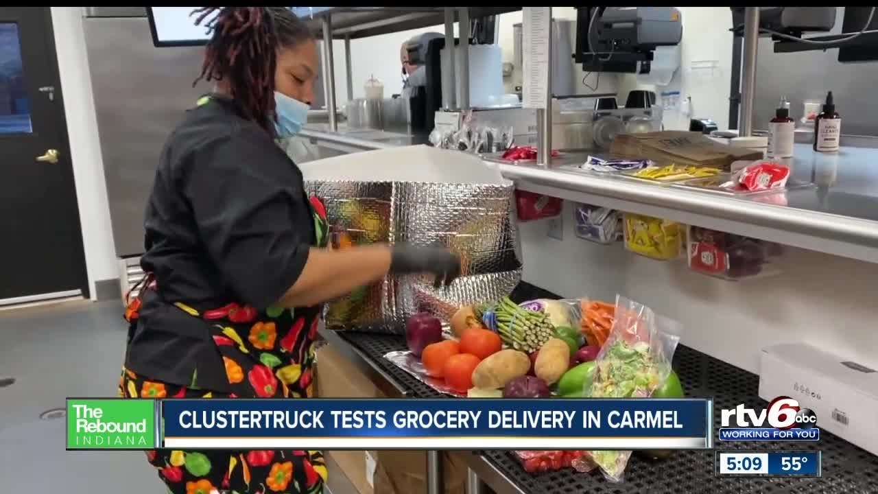 Rebound Indiana: ClusterTruck tests grocery delivery in Carmel