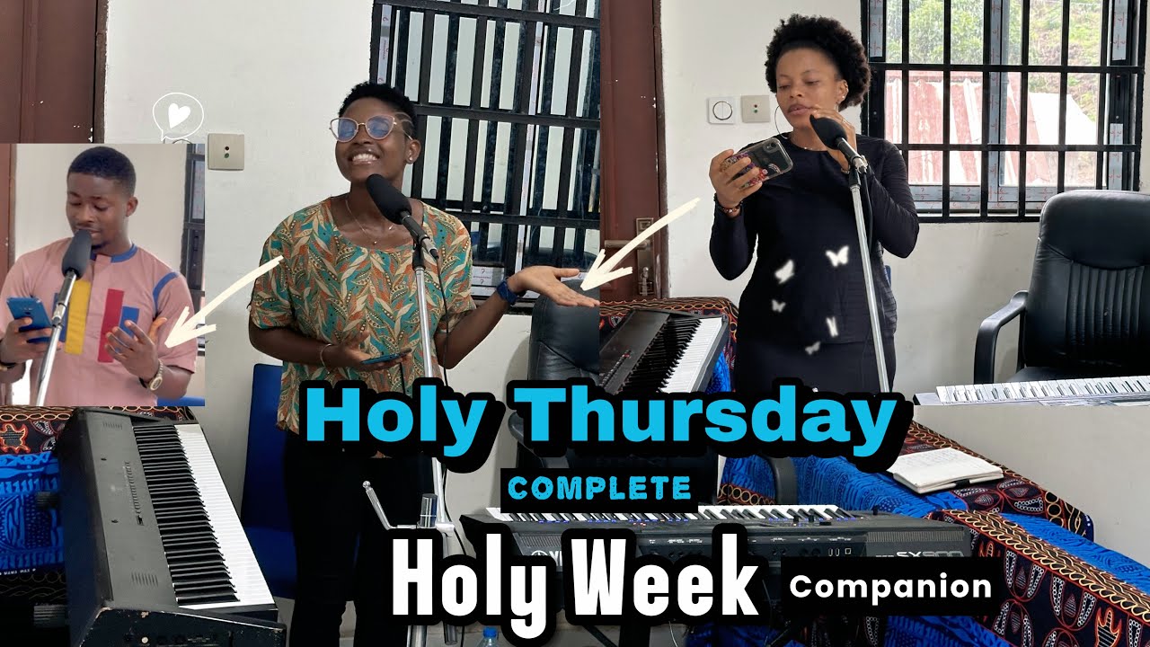 Holy Week Companion | Holy Thursday | Dionybel — Raïssa — Lambert | Psalms & Adoration ☘️