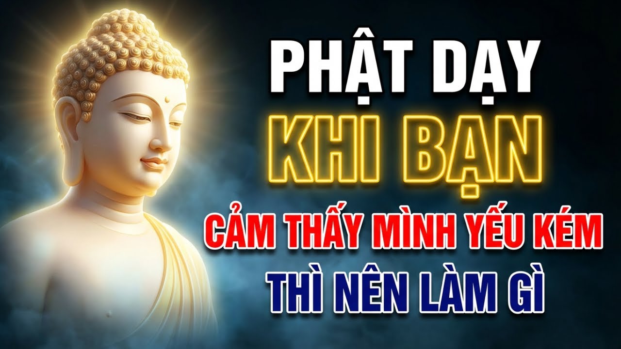 Phật Dạy Gì Khi Bạn Cảm Thấy Mình Yếu Kém? #phatday #loiphatday #PhatDayChuaLanh