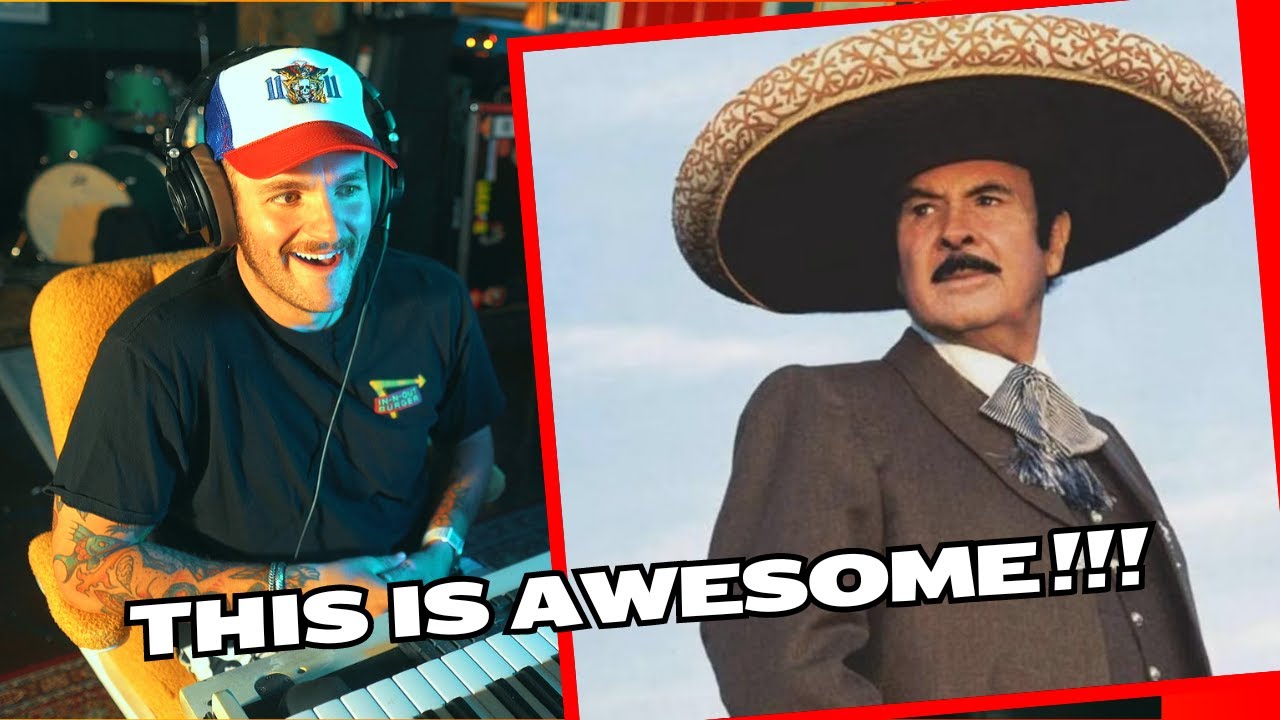 AMERICANO se queda con la boca abierta escuchando a Antonio Aguilar - Un Puño De Tierra