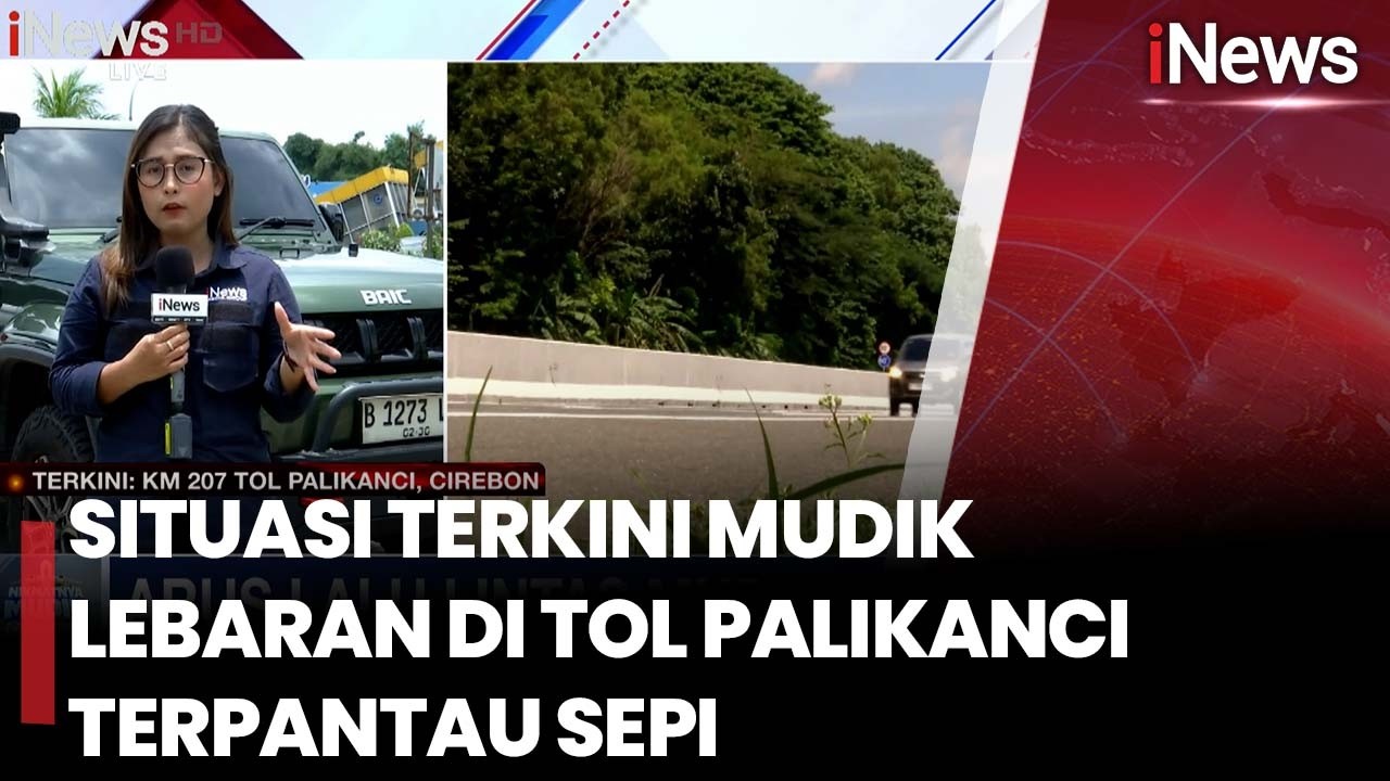 Situasi Terkini Mudik Lebaran di Tol Palikanci Terpantau Sepi | iNews Siang 20/3