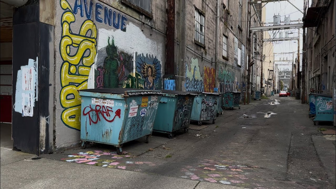 Aberdeen, Wa. The Historic buildings and the renowned Graffiti that gives it character.