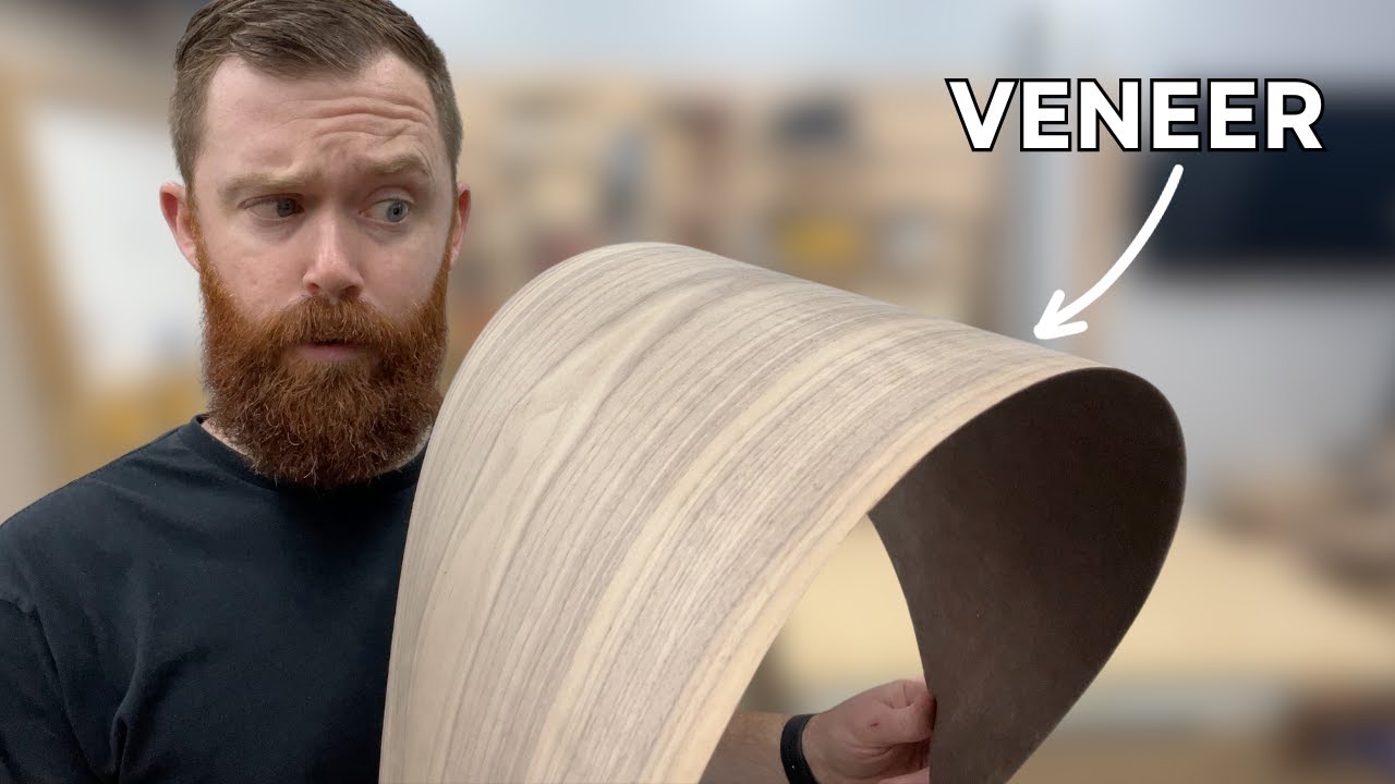 Simple Coffee Table Build | Walnut Veneer