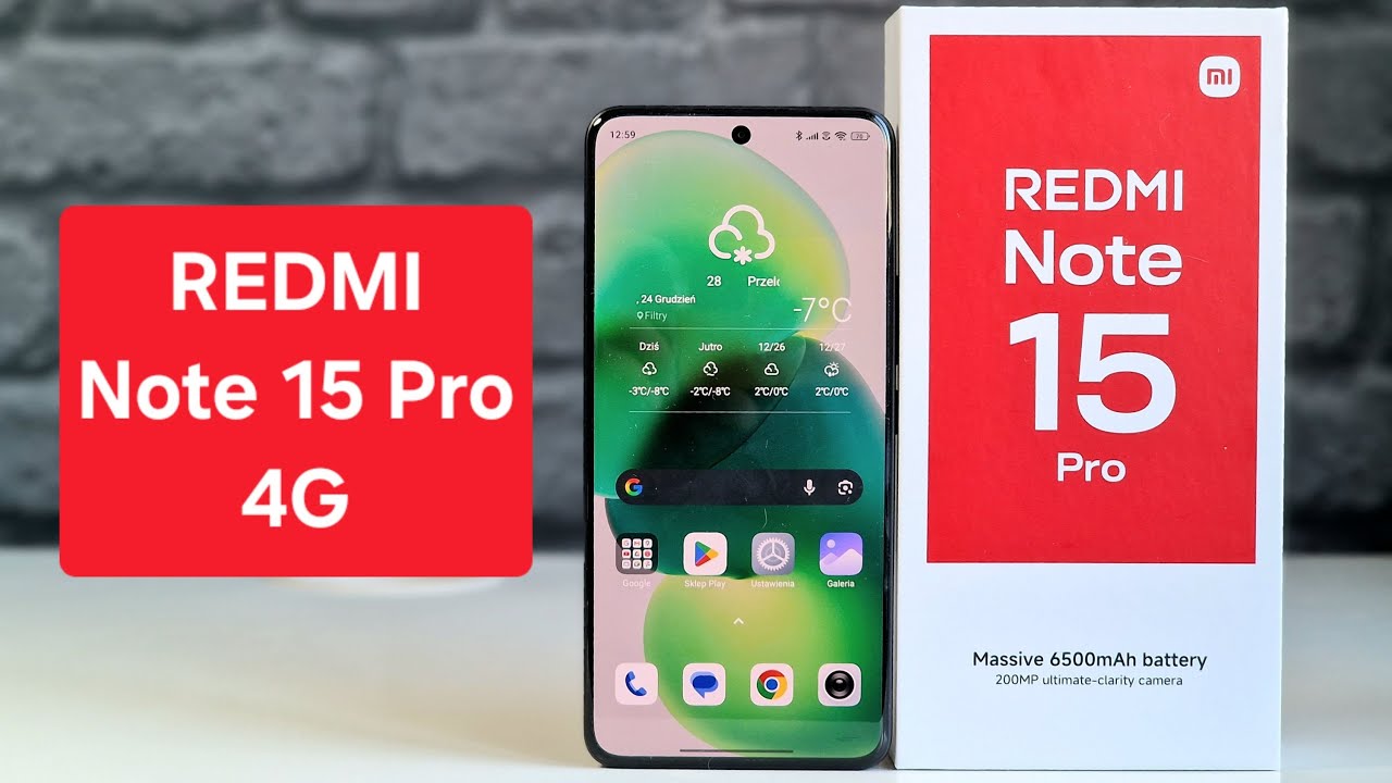 REDMI Note 15 Pro (4G). Pierwsze wrażenia