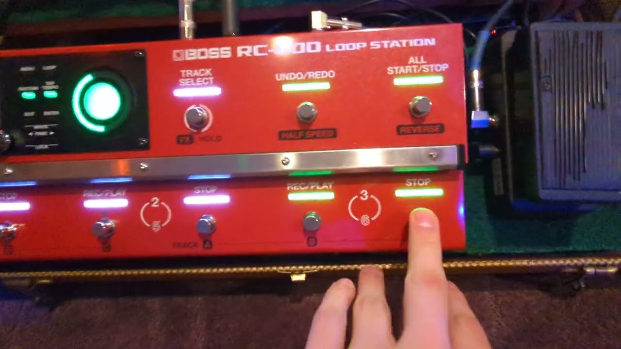 Setting Rhythm Variations on Boss RC-600 Loop Station