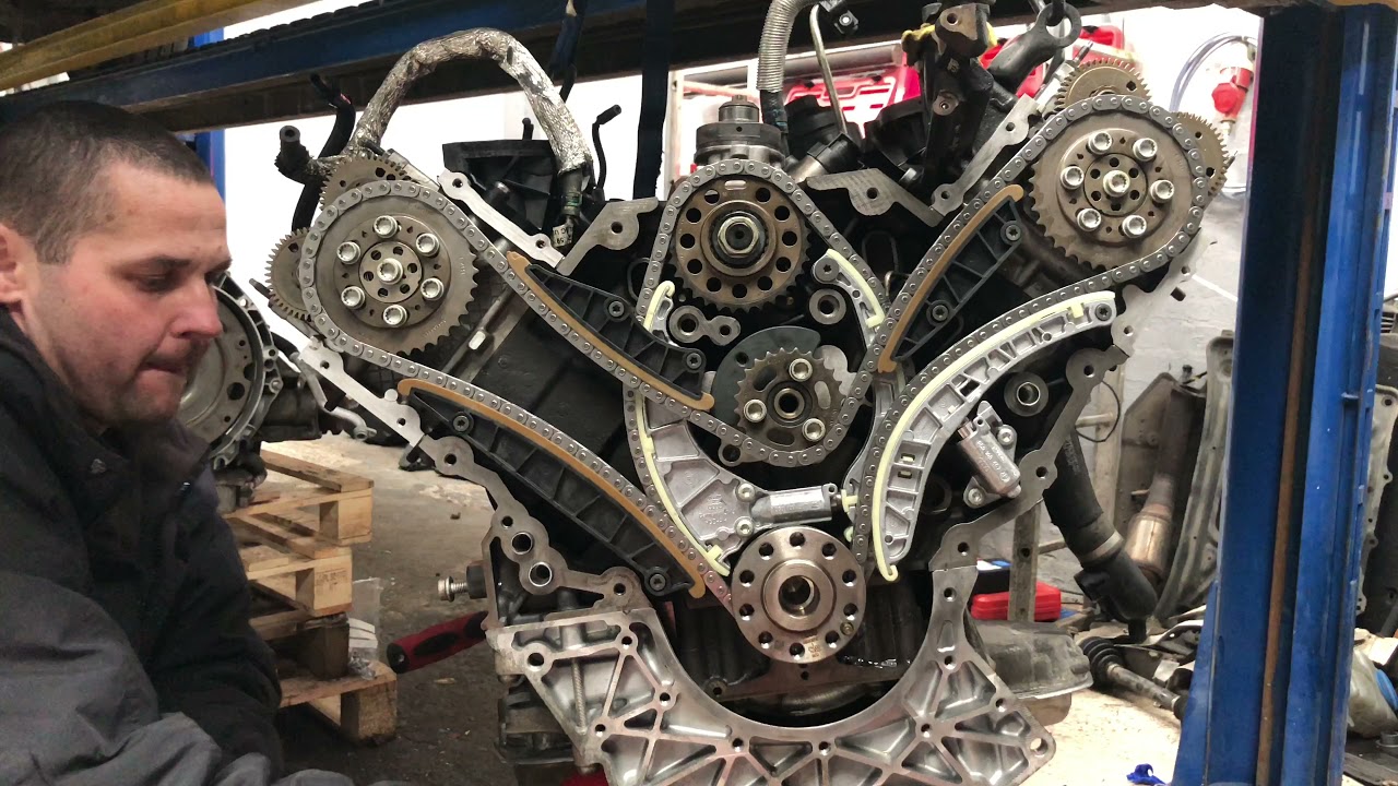 Audi A6 2016 3.0L Diesel wymiana rozrządu cześć 7b sprawdzamy ustawienie rozrządu 😉 „Jan V8”