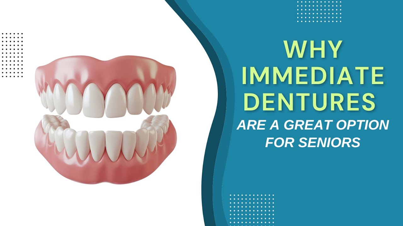 Why Immediate Dentures Are a Great Option for Seniors | Shrouf Dental House