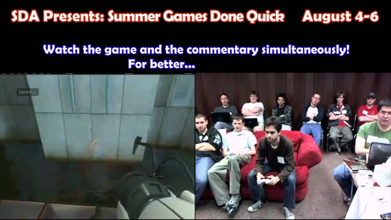 Speed Demos Archive 'Summer Games Done Quick' Charity Marathon 2011 promo (2011)