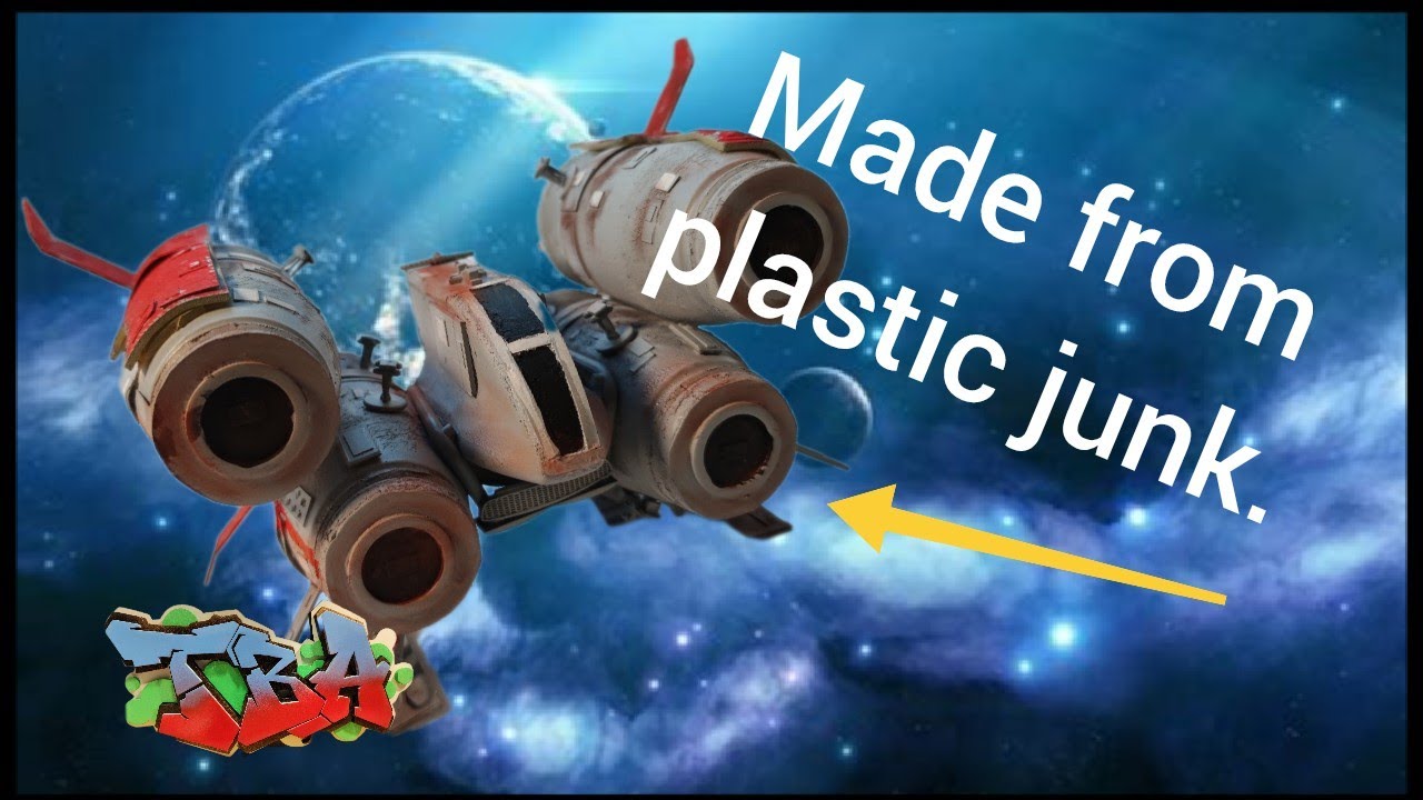 How to scratch build a Quadjumper from Star Wars. #howto #starwars #scratch building