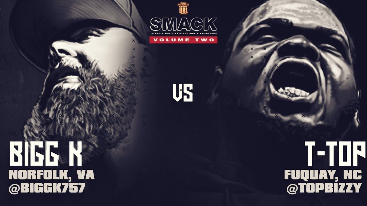 T-TOP VS BIGG K SMACK/ URL RAP BATTLE | URLTV