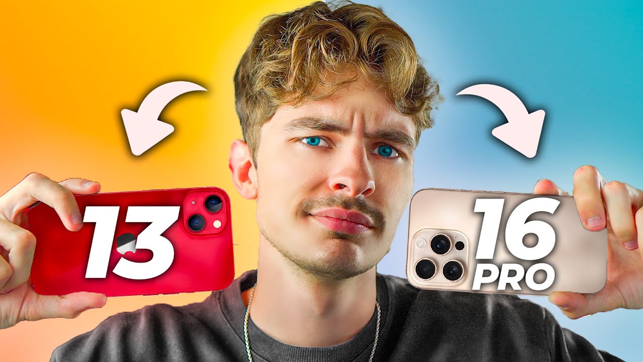 iPhone 13 VS iPhone 16 Pro