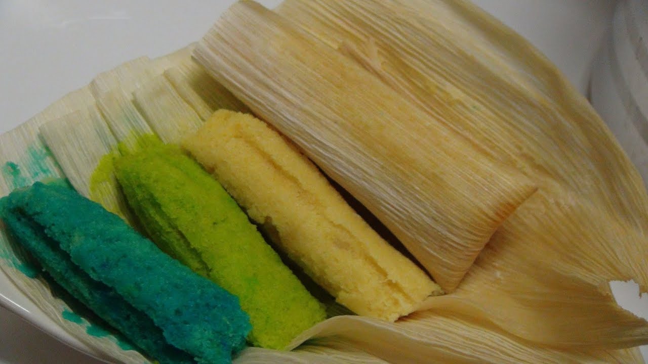 RECETA DE TAMALES CANARIOS -TAMALES RICOS Y RAPIDOS DE HARINA DE ARROZ angycrisjavi