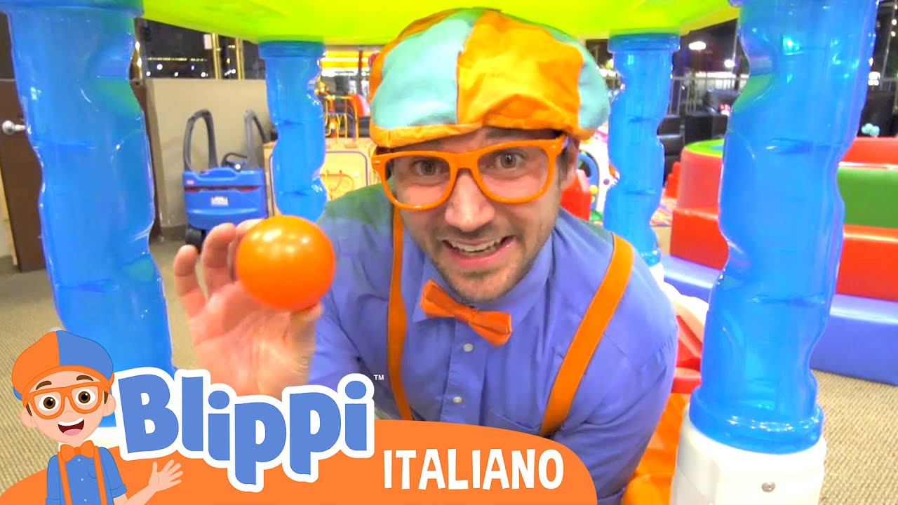 Impariamo con Blippi al parco giochi coperto | Blippi in Italiano | Video educativi per bambini
