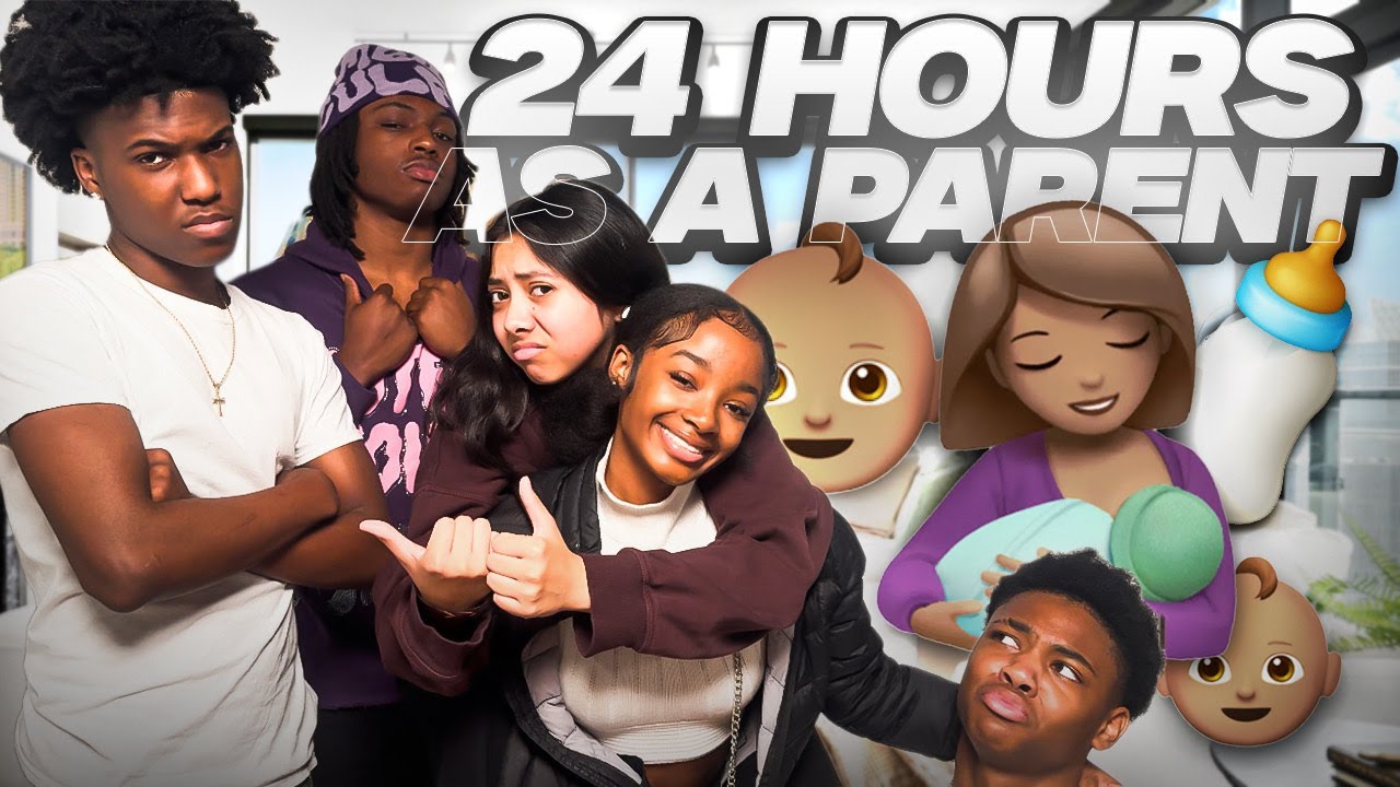 БЫТЬ РОДИТЕЛЕМ-ОДИНОЧКОЙ 24 ЧАСА! НИКОГДА БОЛЬШЕ*🤦🏾‍♀️