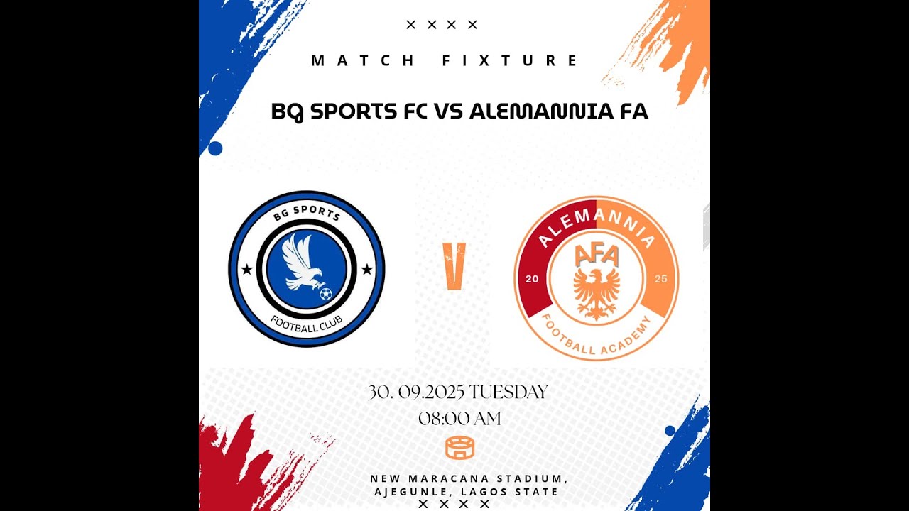 BG Sports FC VS Alemannia FA - Club Friendly
