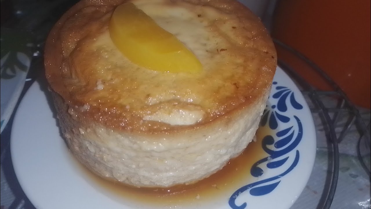 Flan napolitano en horno eléctrico sin baño María