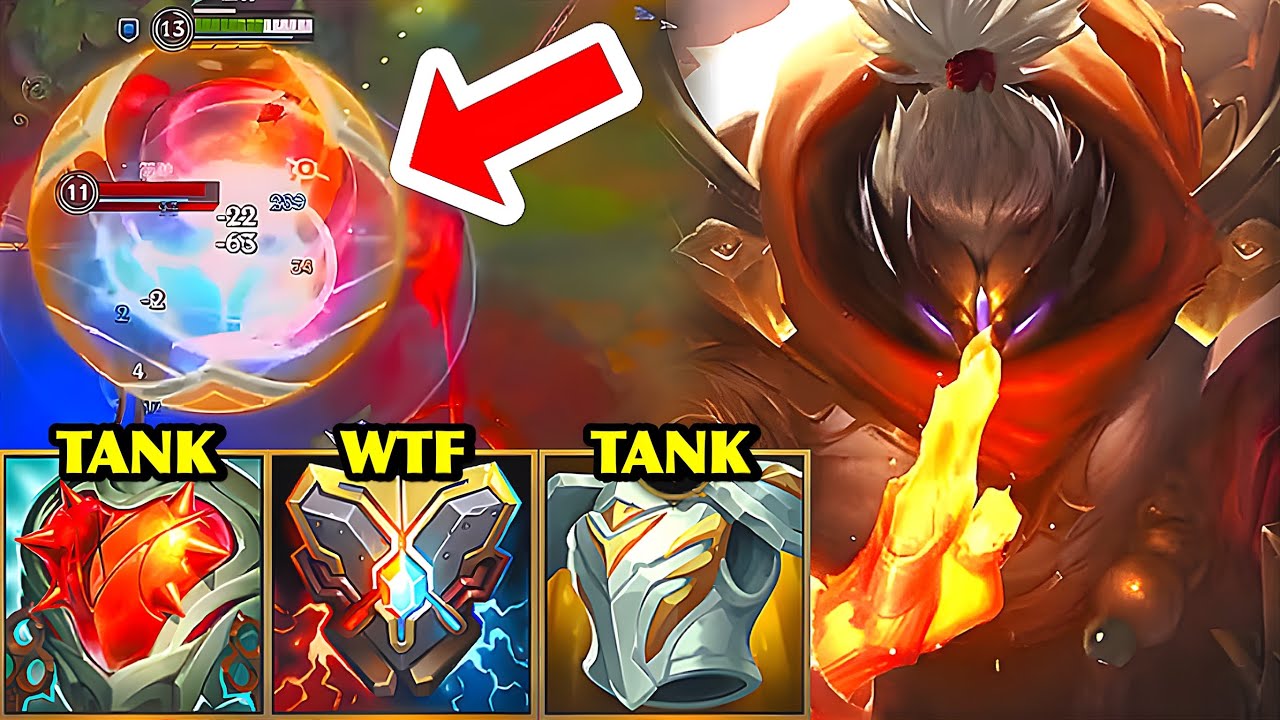 Wild Rift China Jax Top | HEARTSTEEL × ZEEK’S = UNSTOPPABLE FRONTLINE TANK JAX?! | Build & Runes